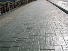  壓模混凝土地坪 