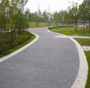 游園道路-透水地坪
